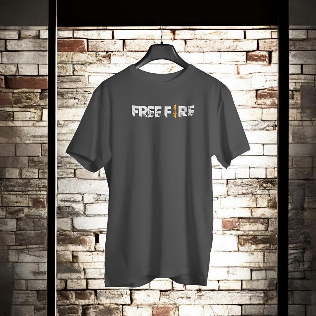 Men's Cotton Jersey Printed Round Neck T-Shirt