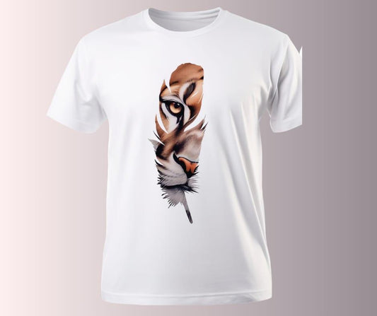 Men's Cotton Graphic Sublimation Round Neck T-Shirt