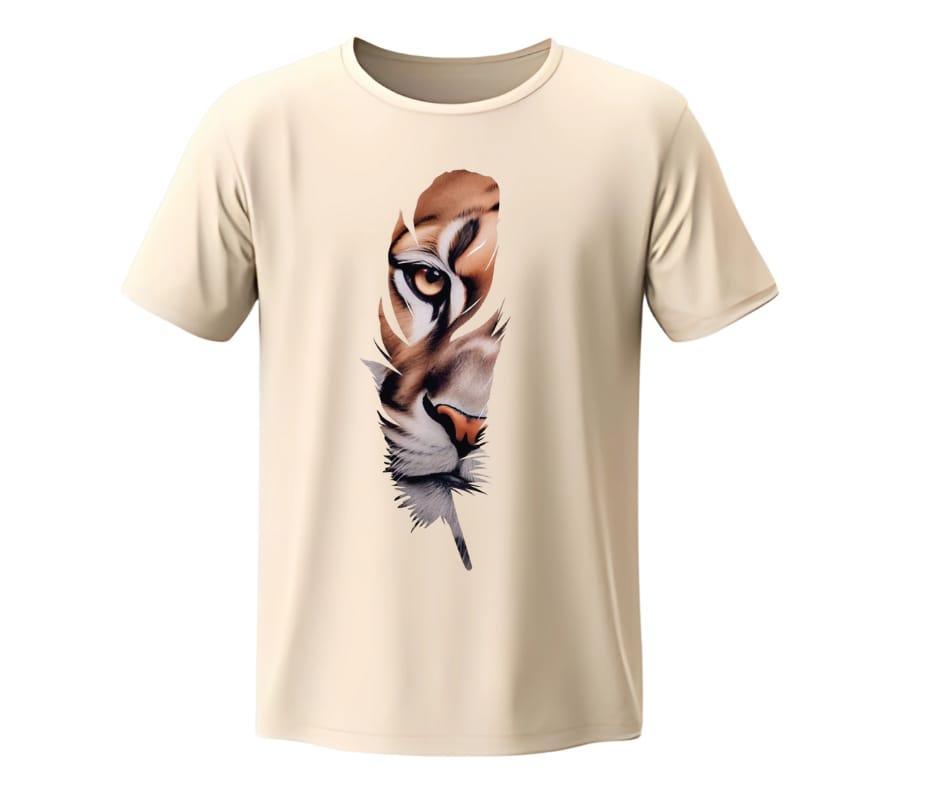 Men's Cotton Graphic Sublimation Round Neck T-Shirt
