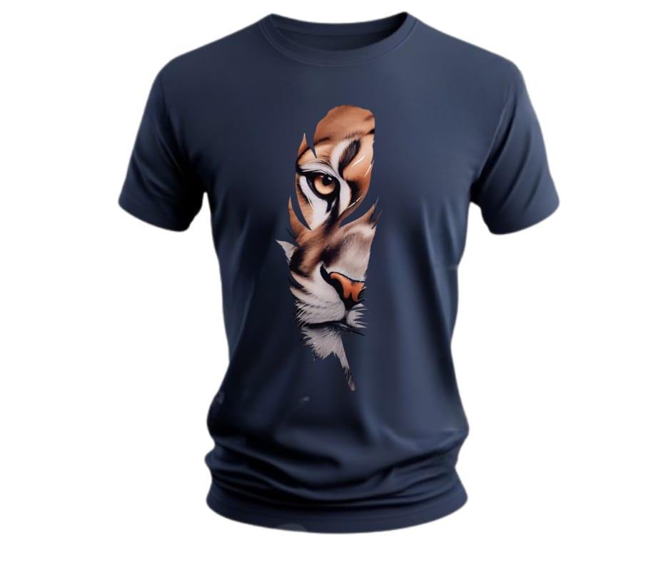Men's Cotton Graphic Sublimation Round Neck T-Shirt