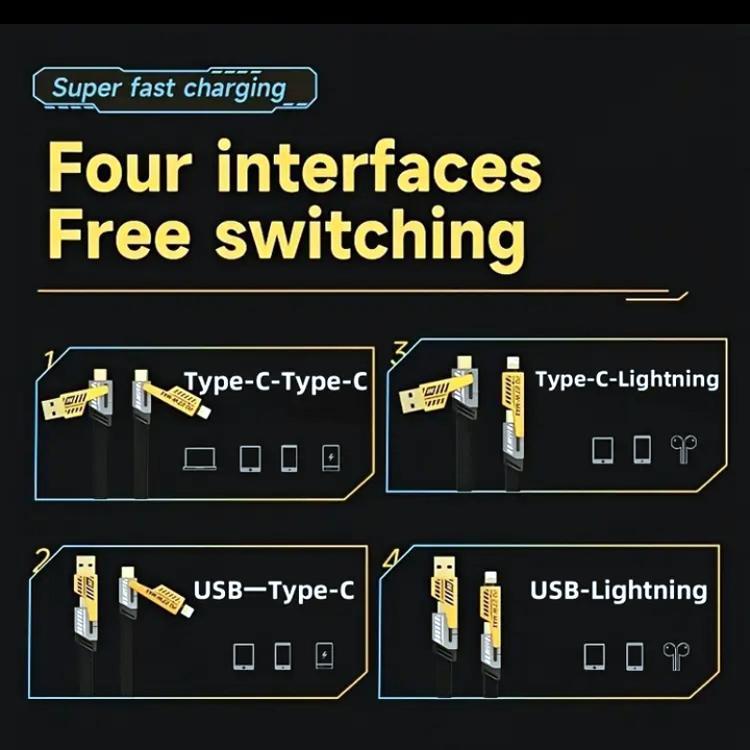 4 in 1 Charging Cable
