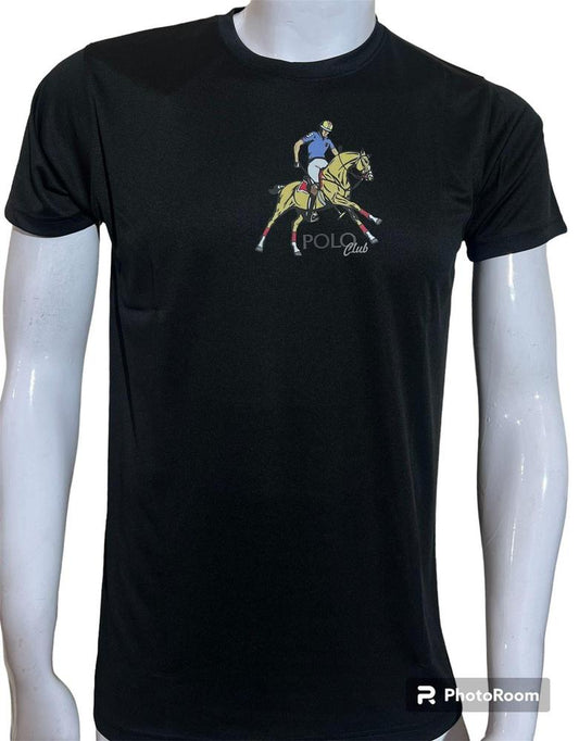 Men's Polyester Printed T-Shirt