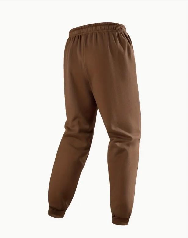 Men's Fleece Plain Zipper Track Suit