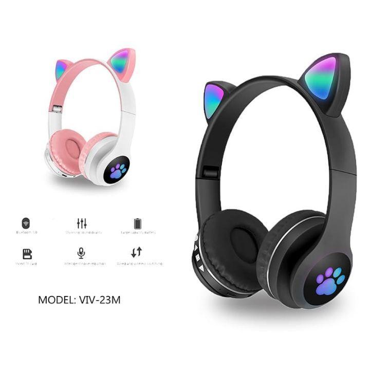 Black Long-Lasting Battery With Fast Charge Headphone