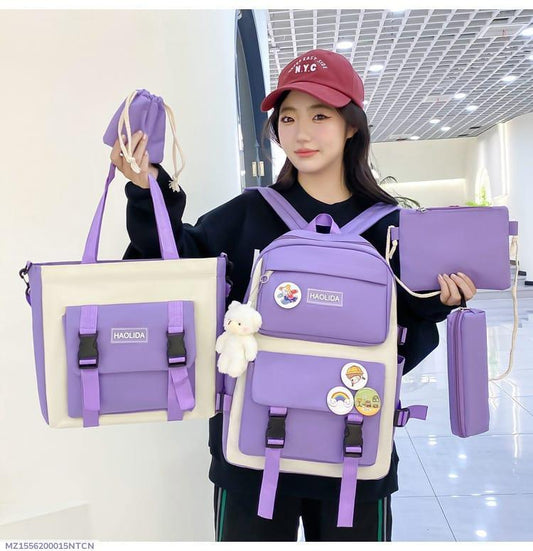 Girl's Backpack Set