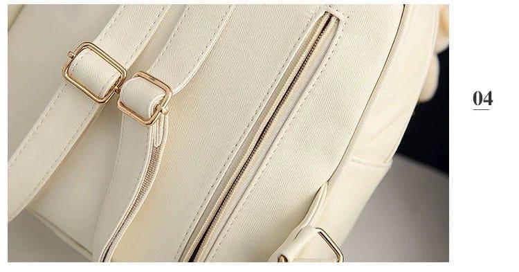 Girl's Leather Backpack