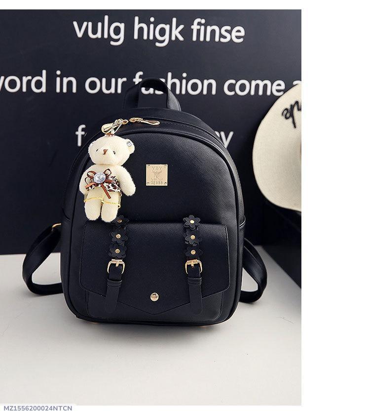 Girl's Leather Backpack
