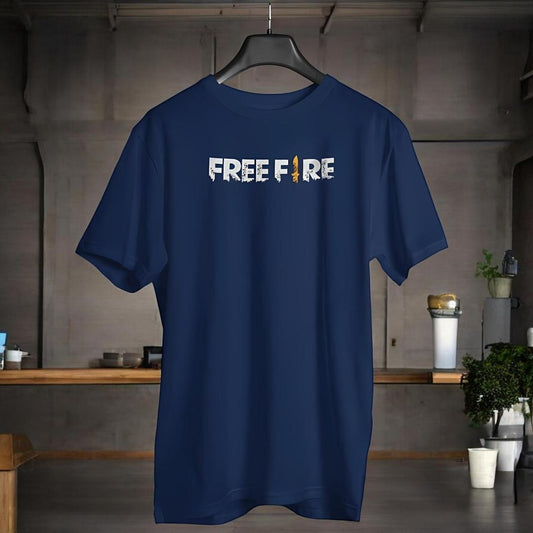 Men's Cotton Jersey Printed Round Neck T-Shirt