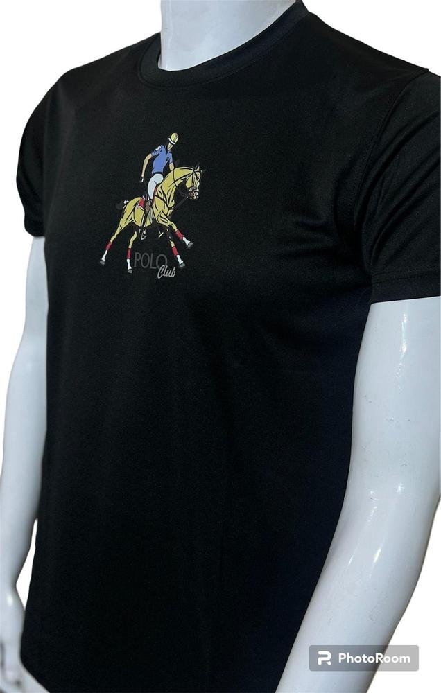 Men's Polyester Printed T-Shirt