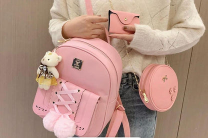 Girl's Backpack Set (College, University)